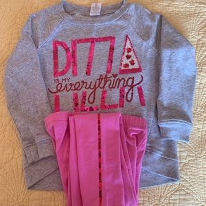 Matching set for girls.
